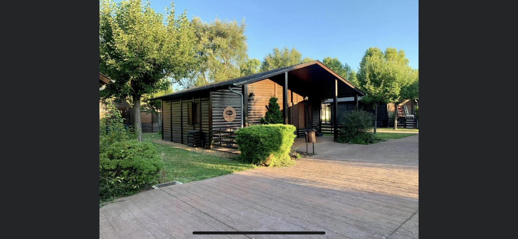 Cabañas de madera de alquiler completo en El Bierzo El Bosque de los Sueños Cubillos del Sil Exterior foto